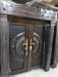 UNIQUE QUALITY ARK AND PILLAR COPPER CAST DOORS