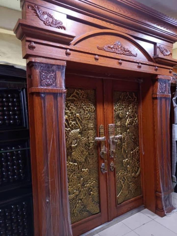 UNIQUE QUALITY ARK AND PILLAR COPPER CAST DOORS