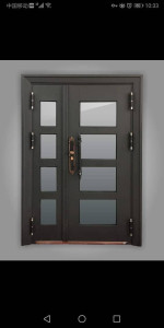 UNIQUE HOME PRODUCTS   HIGH GRADE COPPER GLASS DOORS