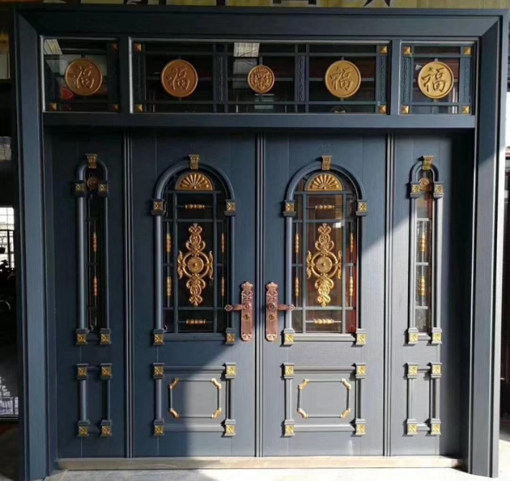 UNIQUE HOME PRODUCTS   CAST DOORS WITH ARK AND PILLAR