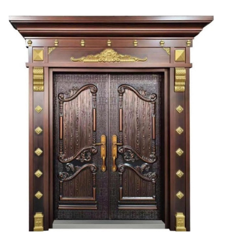 Golden Line steel-wood copper door