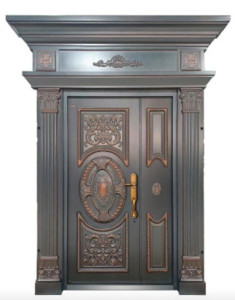 Metal double Security door