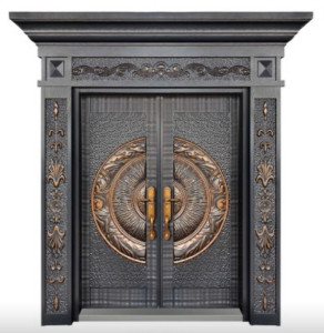 Cast Copper Entrance door