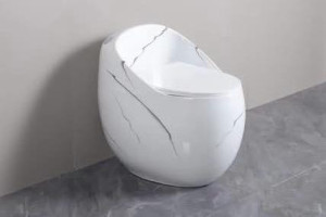 Marble one-piece toilet