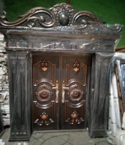 Luxurious Copper Security Entry Door
