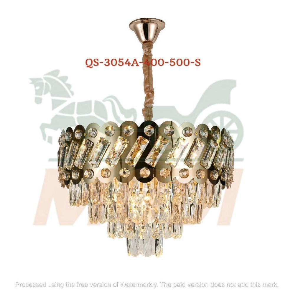 Black Iron Candle Chandelier