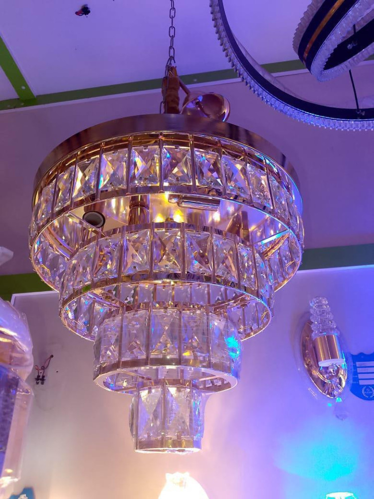 Linear Island Bar Chandelier