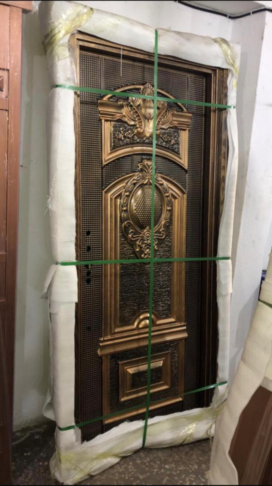 Floral Copper Door