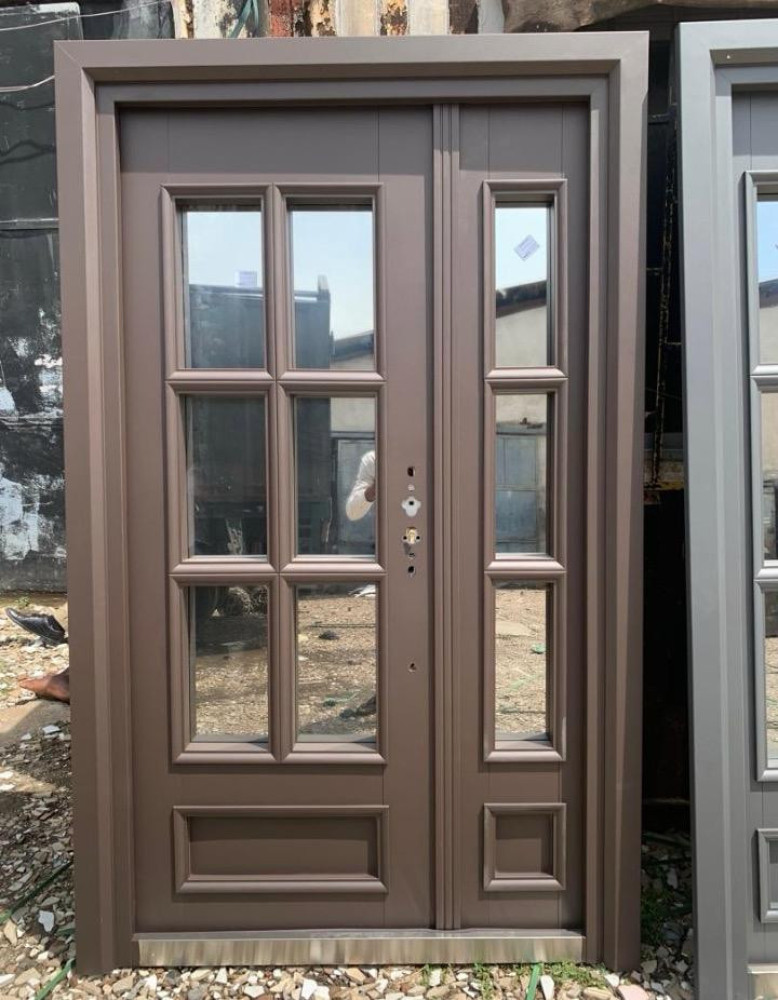 Floral Copper Door