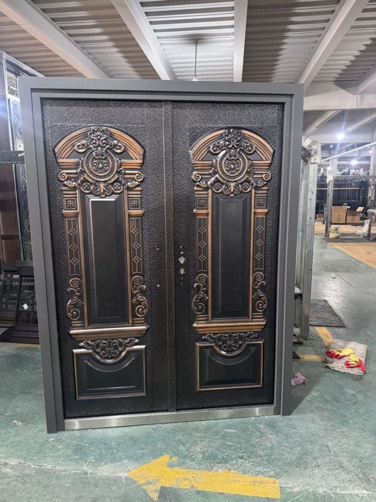 Ornate Copper Door