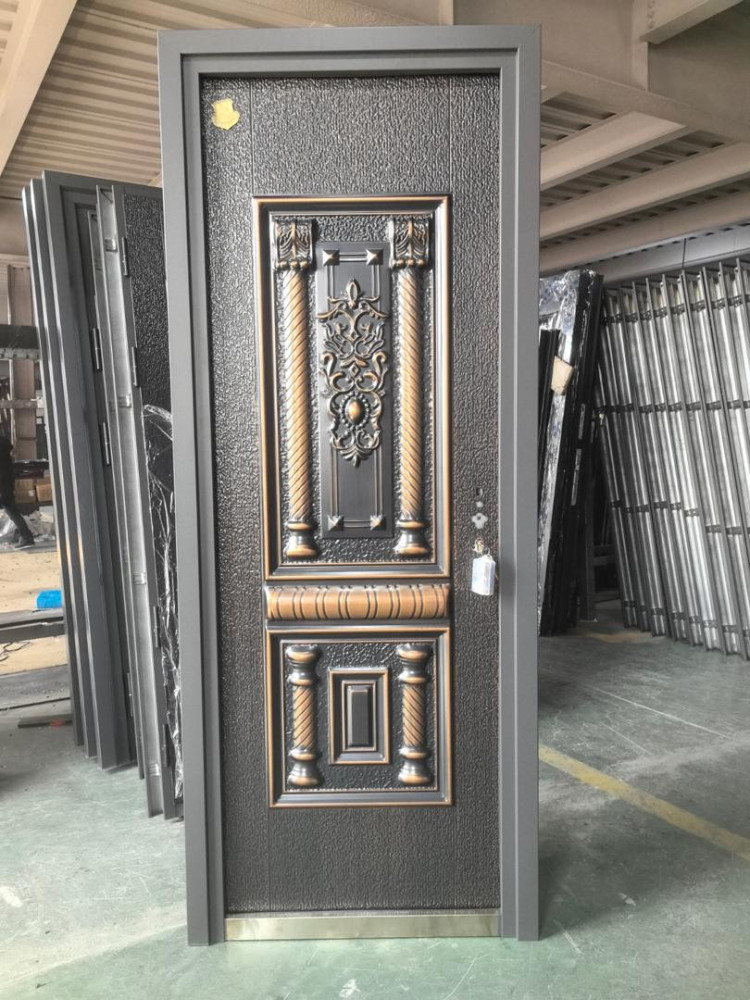 Ornate Copper Door