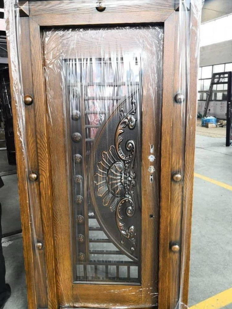 Modern Copper Door