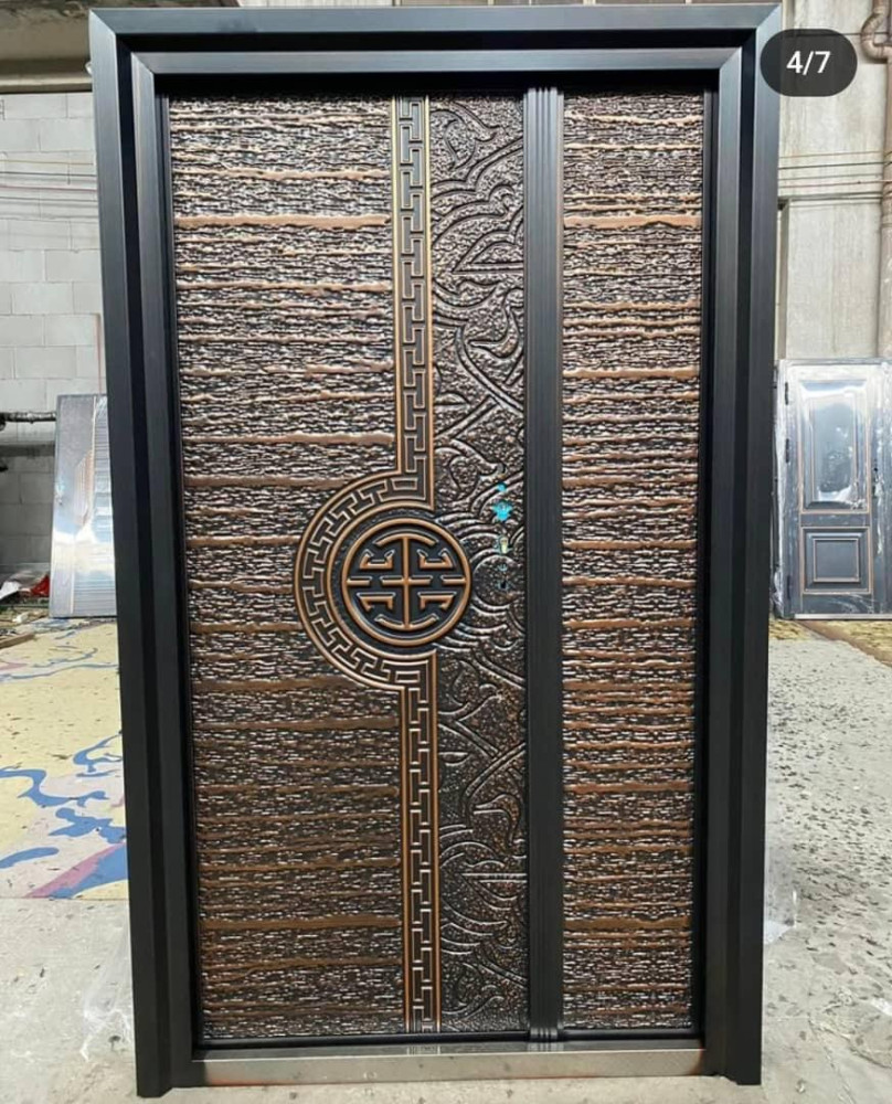 Modern Copper Door