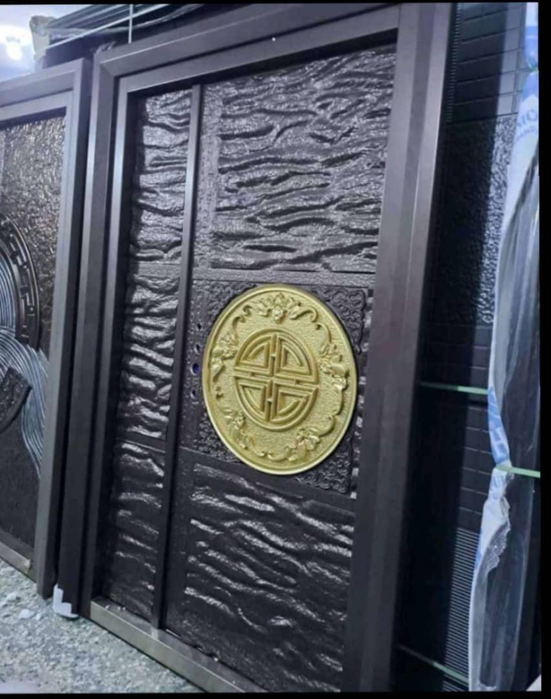 Modern Copper Door
