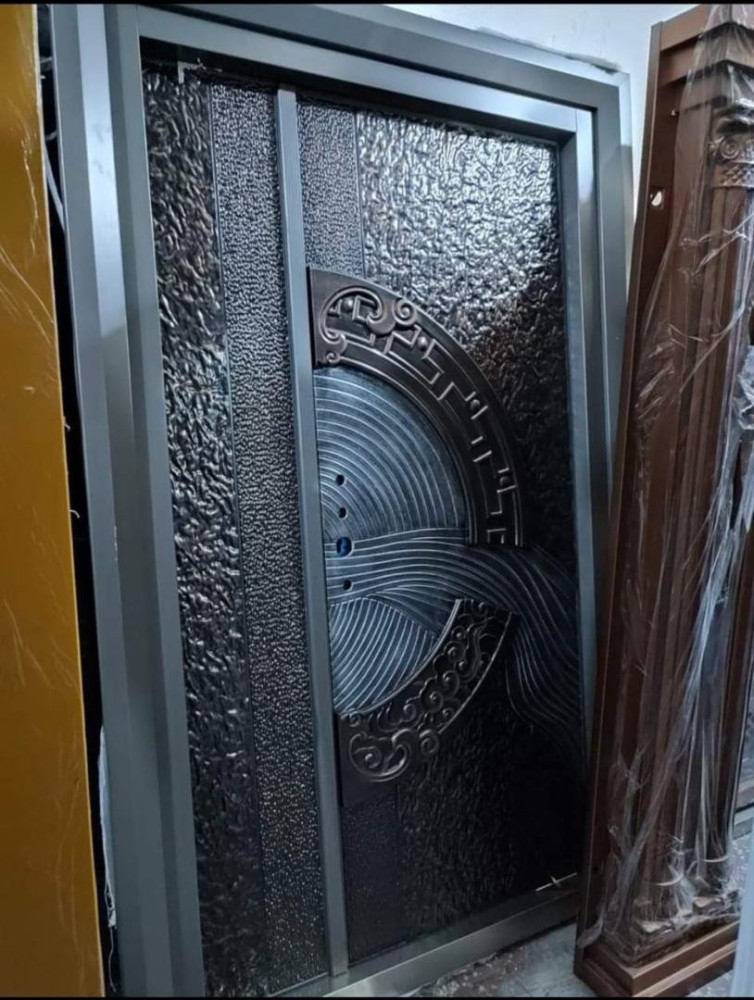 Modern Copper Door
