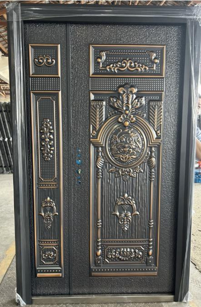 Arch Copper Door
