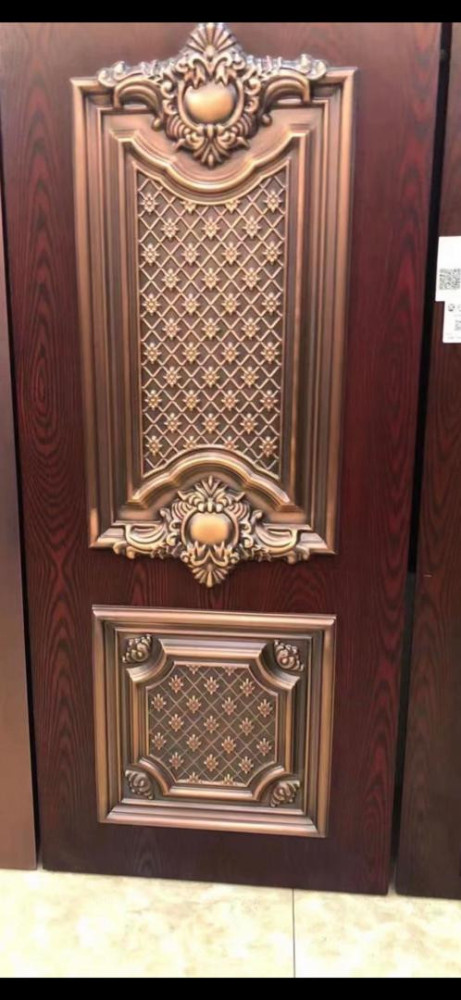 Arch Copper Door