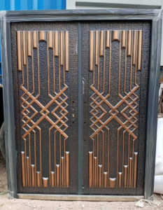 Cast Copper Door