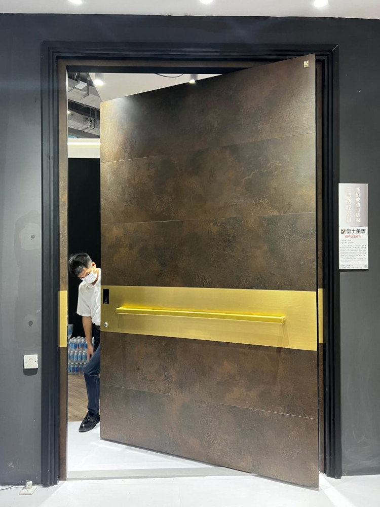 Modern Double Leaf Steel