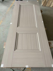 Wood-Plastic Composite(WPC) door Panel with a wood grain texture finish