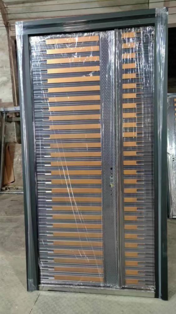 Modern Metal Security Entrance Door
