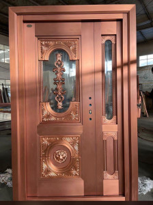 Cast Aluminum Security Double Door with an Explosion-proff Design