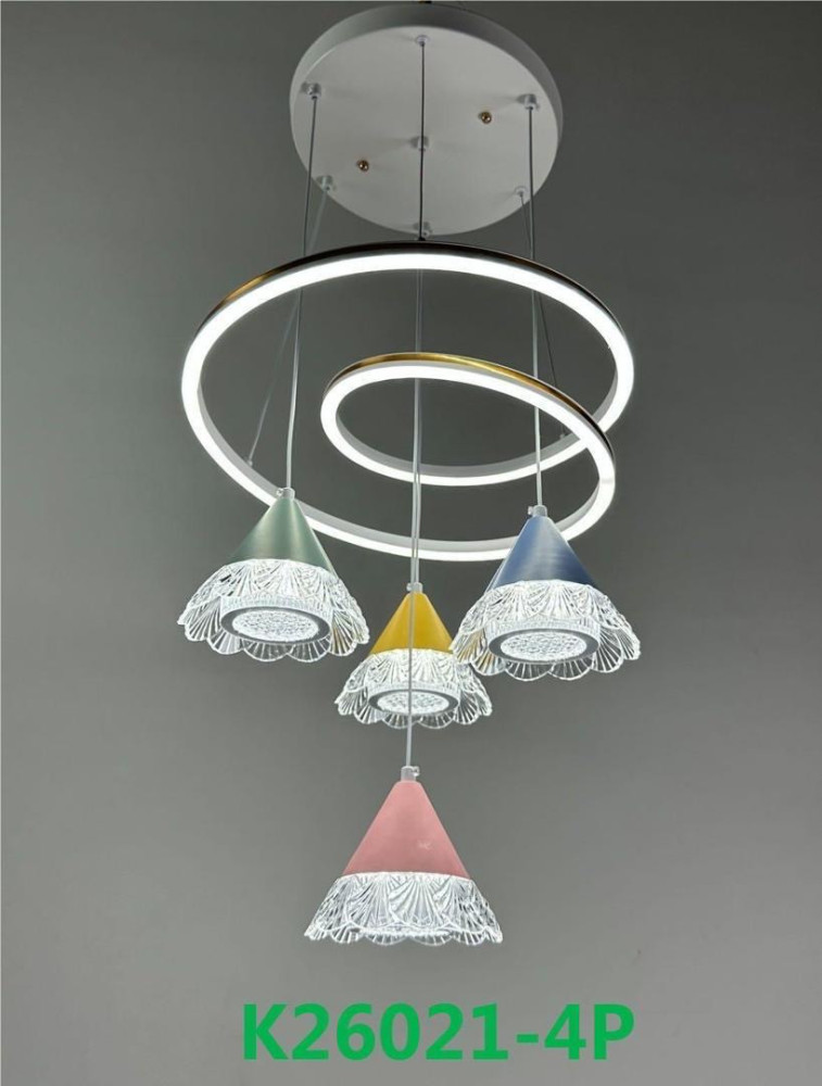 Luxury Gold Crystal Chandelier – Elegant Hanging Ceiling Light