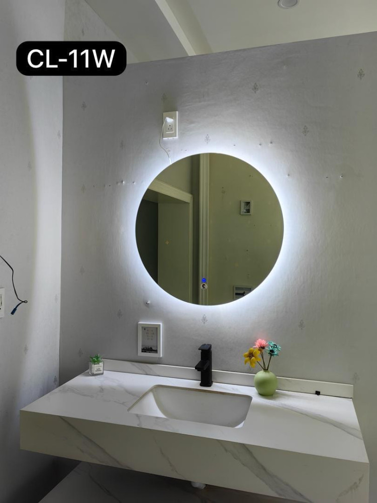 Backlit LED Mirror