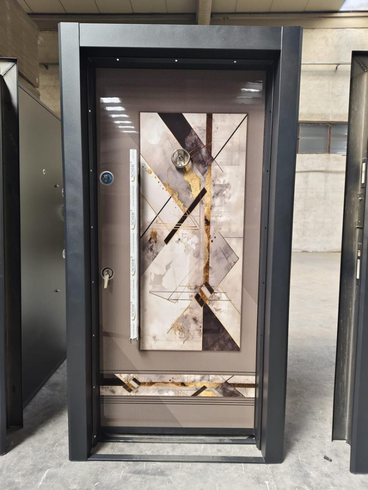 Stone-finish Security Door