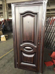 Double-Panel Steel Security Door