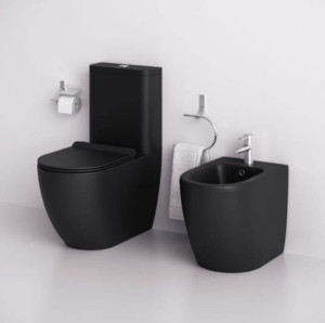 Modern Digit Thermostatic Shower System with a grey finish