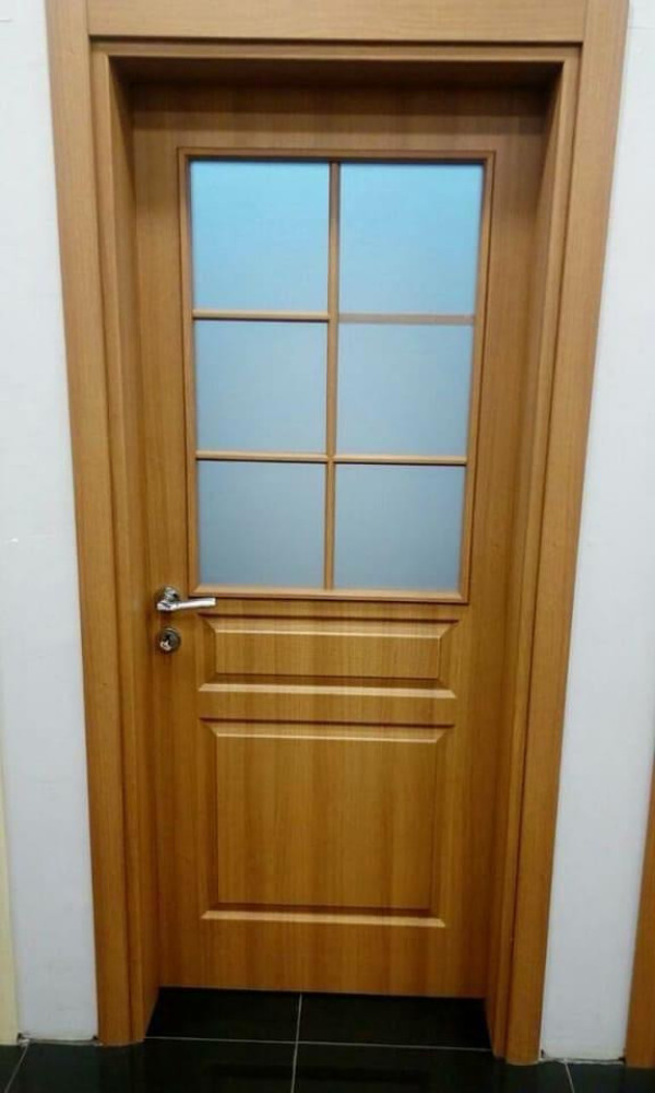 UNIQUE QUALITY COPPER GLASS DOOR-Luxury Double Wrought Iron Security Door with Decorative Glass Panels