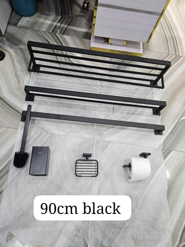 Bathroom towel hanger
