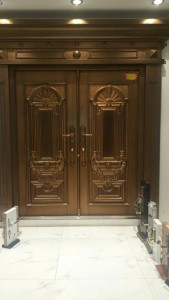 Double Security Steel Door