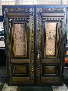 Luxury Design Cast Copper Door