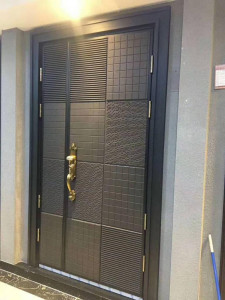 Mondern Textured Double Door