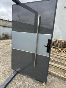 Modern Security Pivot Door
