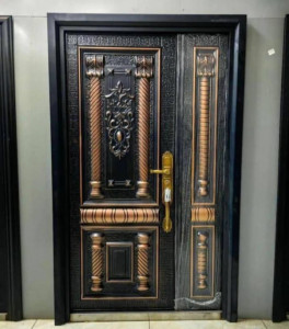 Copper Cast Security Door