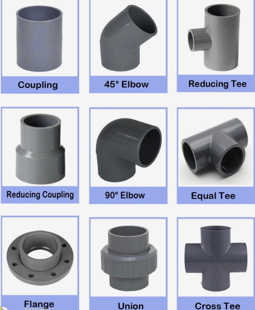 PVC 90-degree elbowpipe fitting