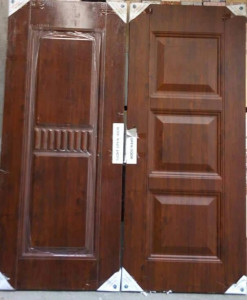 Mahogany Wood panel Door