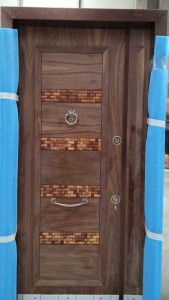 Brown Turkish Panel Steel Door