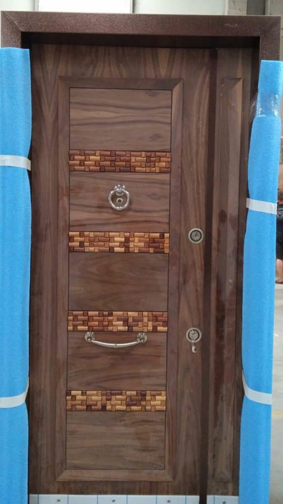 Brown Turkish Panel Steel Door