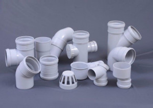 PVC or CPVS pipe fittings