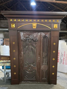 Copper Cst Ark and Pillar Doors