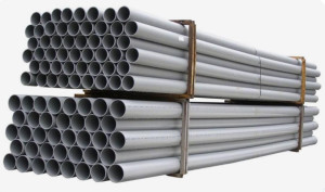 Bundled Grey PVC Piping (Construction Grade)