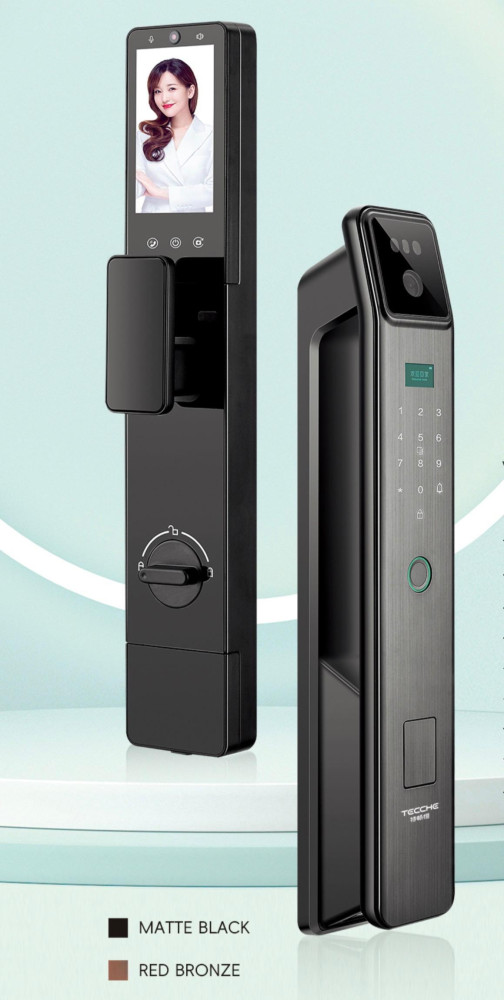 Tecche Smart Door offers multiple ways to unlock the door