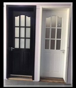 White and Black interior doors