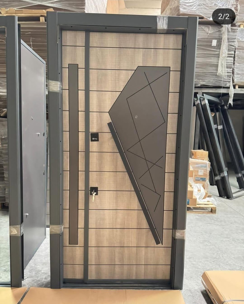 Turkish Security Door with a geomtric design