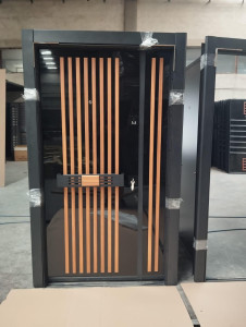 Turkish Security Door typically made from armoured steel and designed for high security Entrances