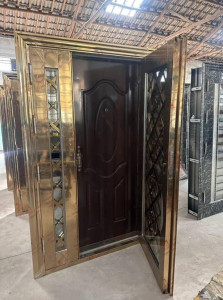 High-quality Steel Security door-in-door entrance door